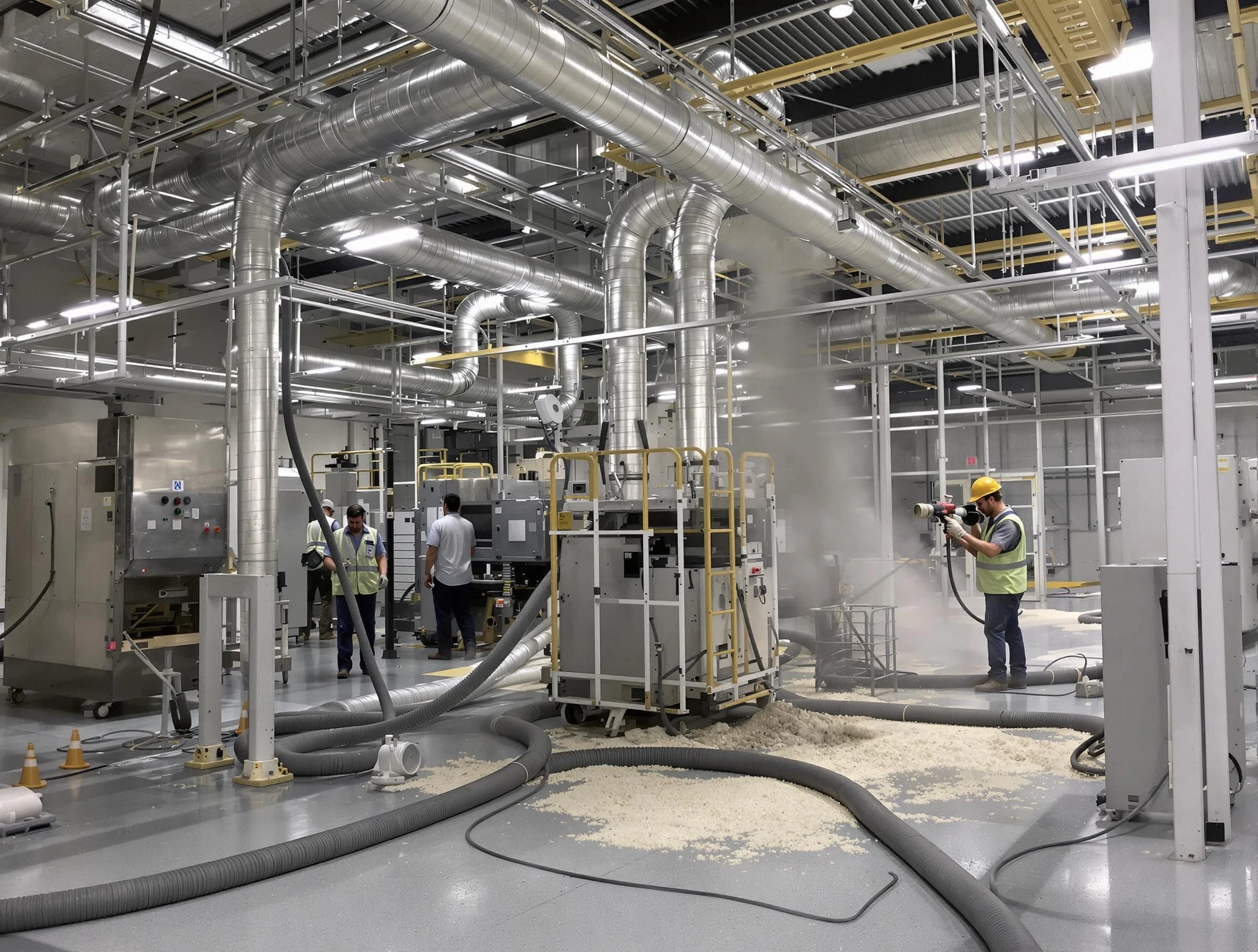 Heavy-duty industrial duct cleaning by Maricopa Air Duct Cleaning in Maricopa