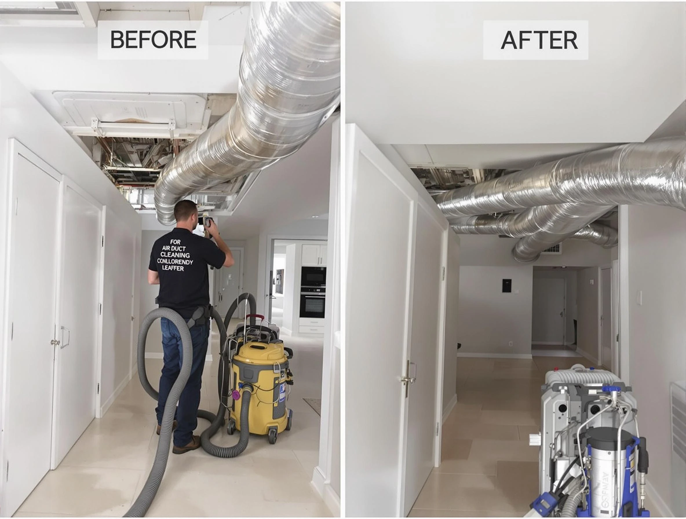 Maricopa Air Duct Cleaning professional performing thorough air duct cleaning in Maricopa