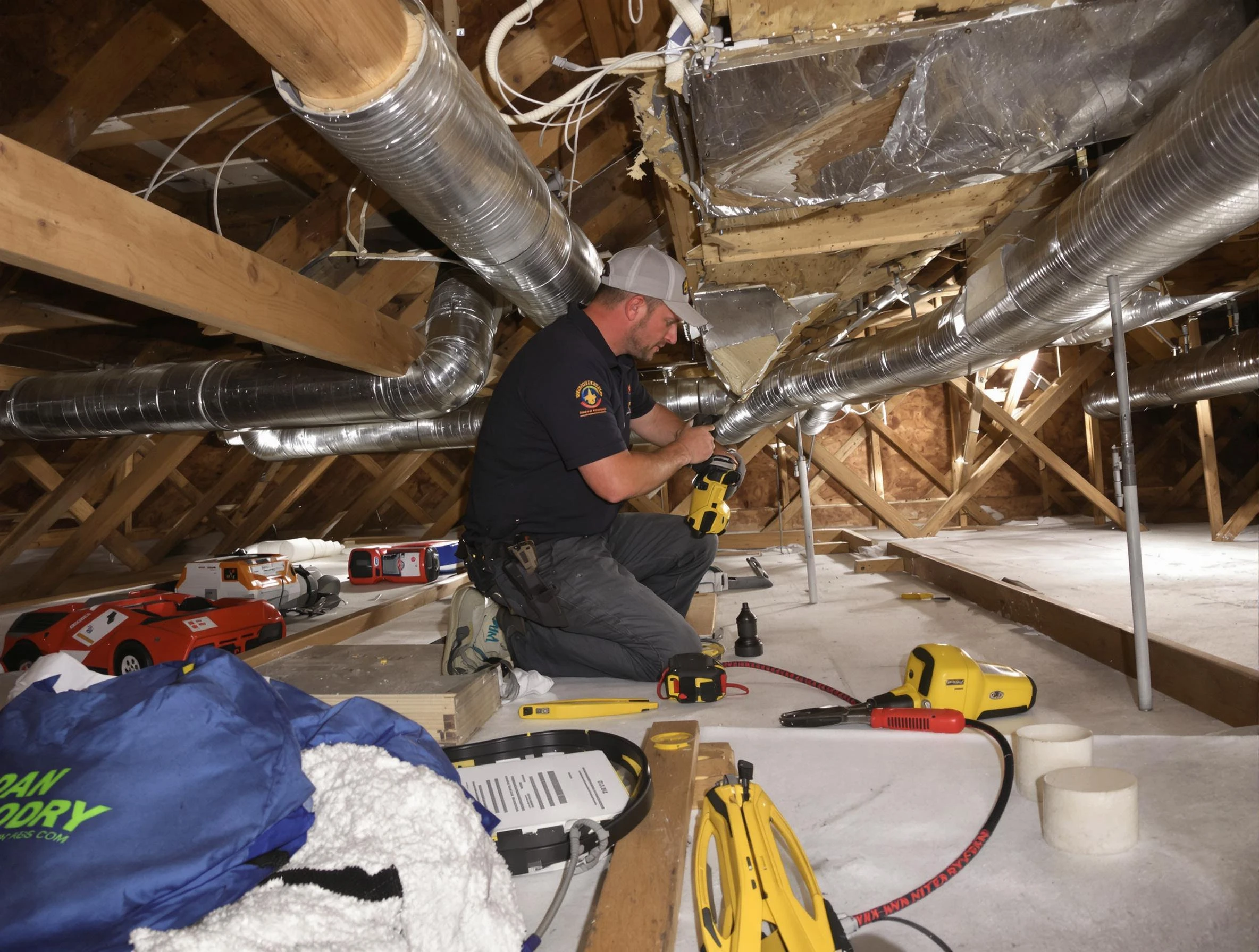 Professional air duct repair by Maricopa Air Duct Cleaning in Maricopa