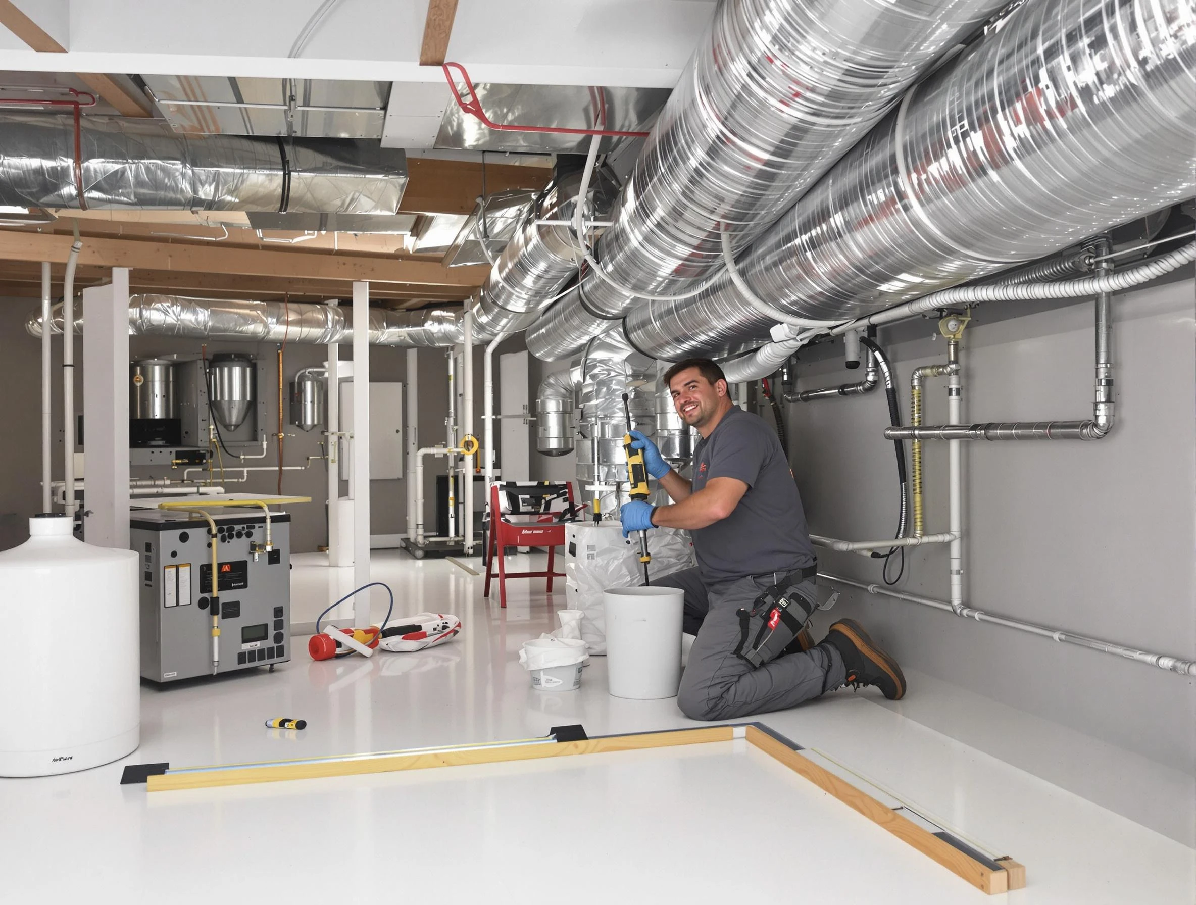 Professional duct sealing service by Maricopa Air Duct Cleaning in Maricopa