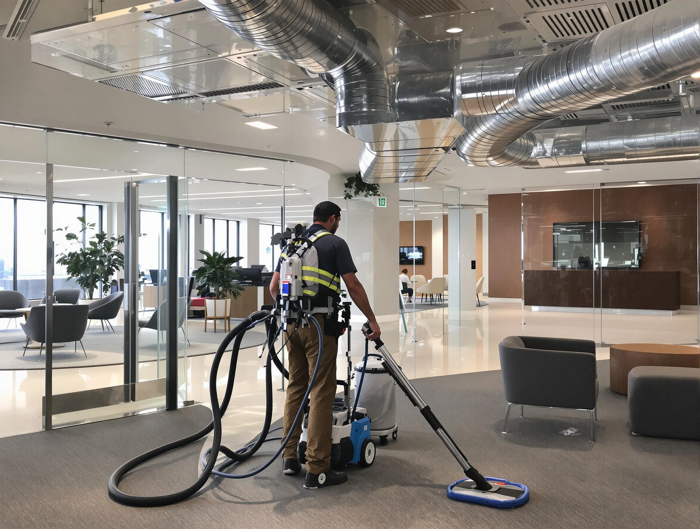 Commercial duct cleaning service by Maricopa Air Duct Cleaning in Maricopa